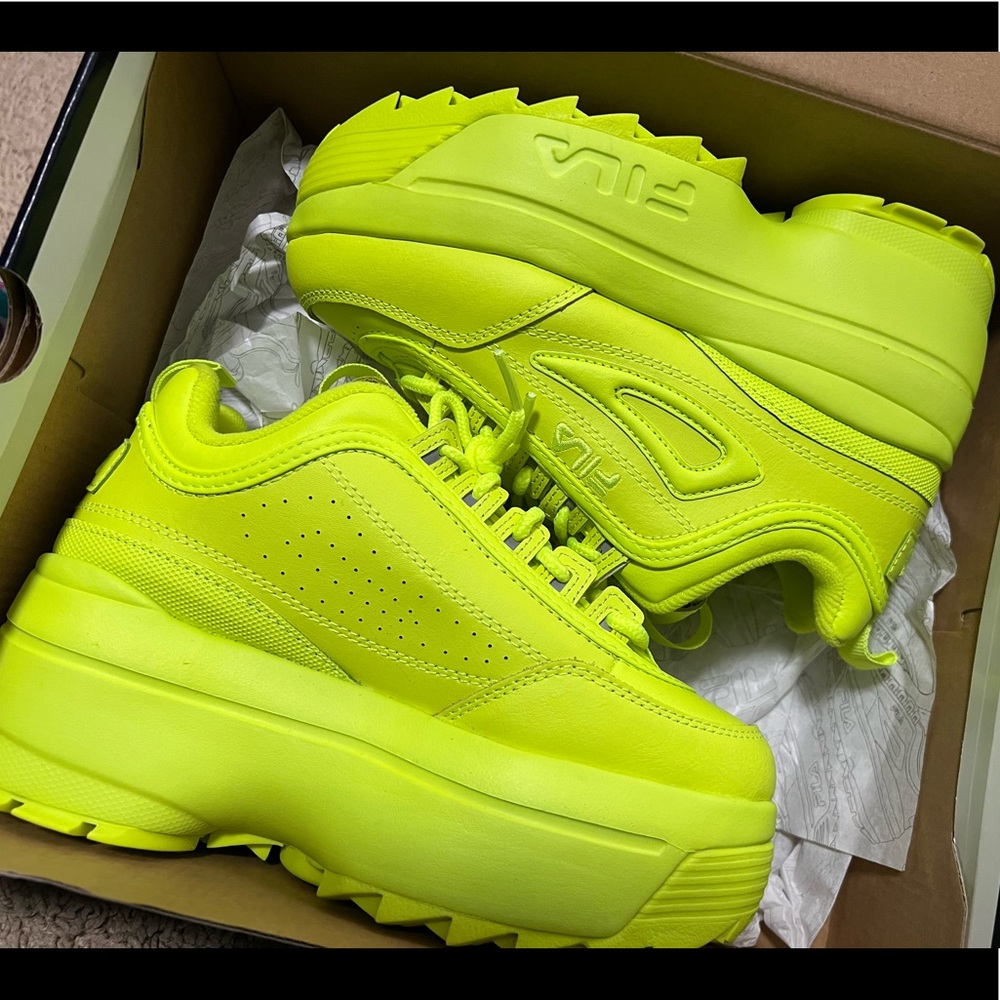 Fila Disruptor Wedge platform sneakers